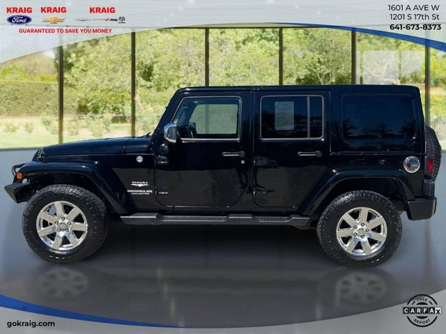 2012 Jeep Wrangler Unlimited Sahara