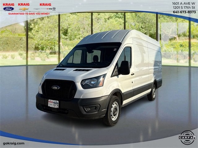 2023 Ford Transit Cargo Van T-250 148" EL Hi Rf 9070 GVWR RWD