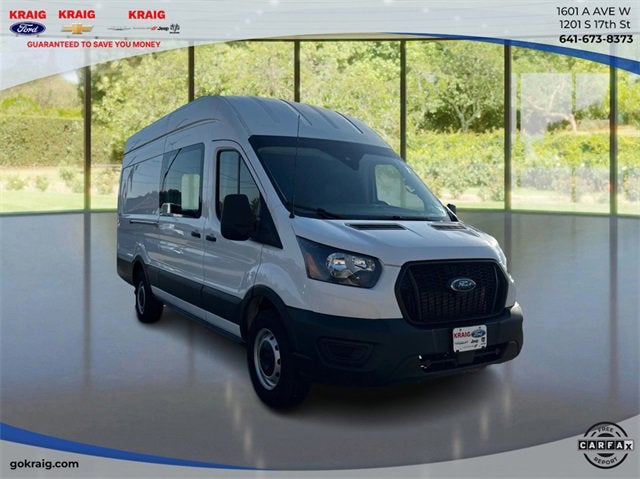 2023 Ford Transit Cargo Van T-250 148" EL Hi Rf 9070 GVWR RWD