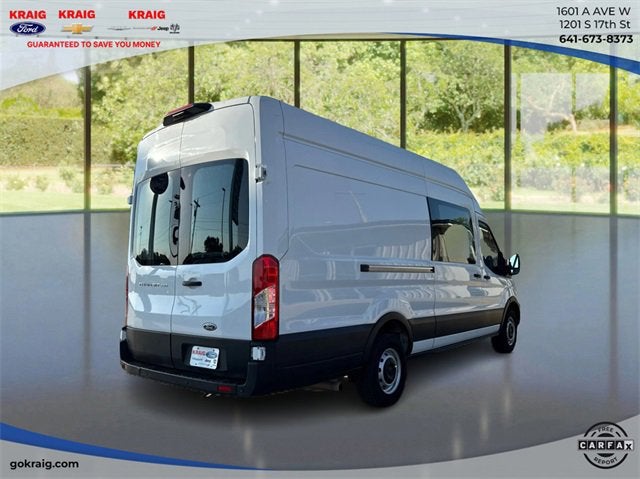2023 Ford Transit Cargo Van T-250 148" EL Hi Rf 9070 GVWR RWD