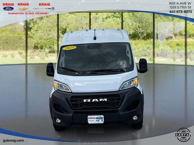 2025 RAM ProMaster Cargo Van Tradesman